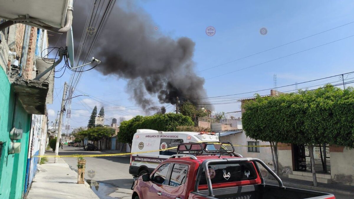 incendio en Celaya