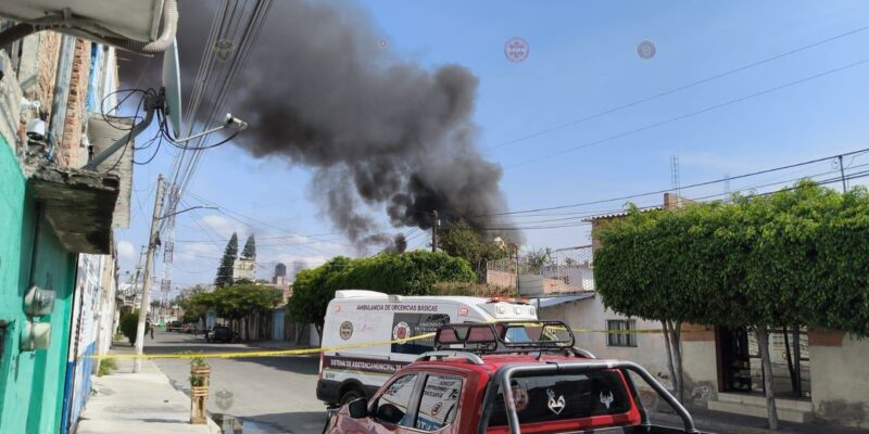 incendio en Celaya